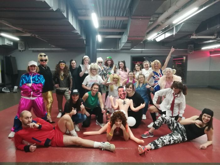 90s hen party dance class Birmingham