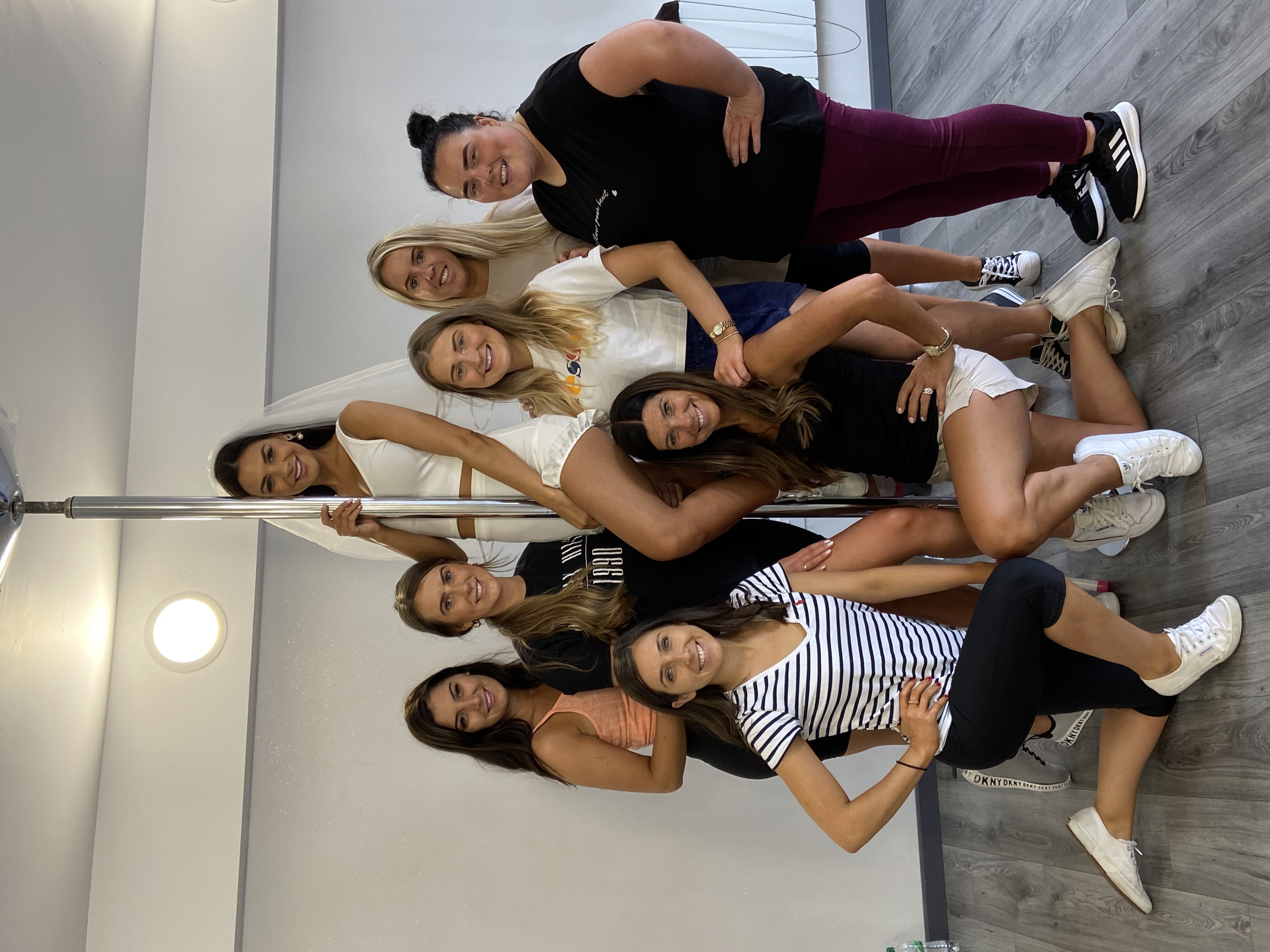 pole dancing hen party fitness class Birmingham